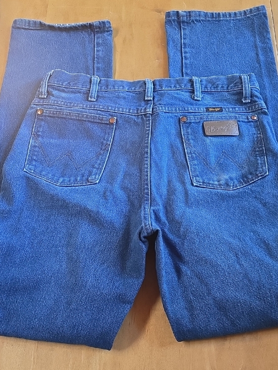 Wrangler Other - Wrangler Men’s Dark Blue Relaxed Fit Jeans 34x36